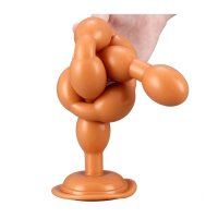 TheAssGasm Ael Perlen Langer Dildo Ø 3,5 x 50 cm