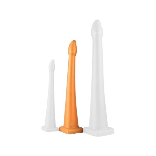 TheAssGasm Langer Dildo Aspik M / Ø 6 x 43 cm