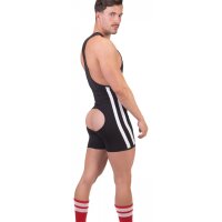 BARCODE Singlet Backless DASTIN Schwarz