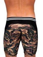 Pistol Pete Commando Compression Short Underwear Olive Größe S