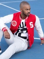 Supawear Sports Club Varsity Jacket Red Größe L