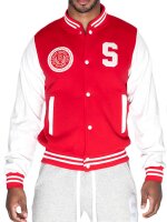 Supawear Sports Club Varsity Jacket Red