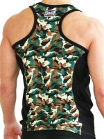 GB2 Aron Training Tank Top Camo/Black Größe S