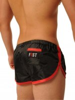 Fist Shorts • Schwarz / Rot