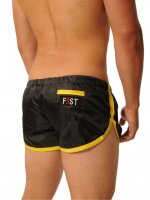 Fist Shorts • Schwarz / Gelb