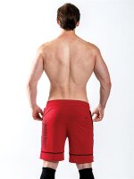 Mister B URBAN Sheffield Shorts Red