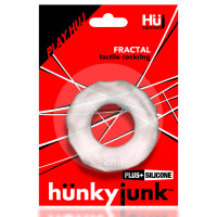 Hünkyjunk FRACTAL Cockring Clear Ice