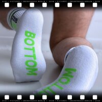 SNEAKFREAXX Socken Bottom Neon Unten Grün