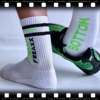 SNEAKFREAXX Socken Bottom Neon Unten Grün