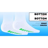 SNEAKFREAXX Socken Bottom Neon Unten Grün