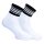 SNEAKFREAXX WHITE BLACK SHORT Niedrige Socken Weiß-Schwarz