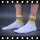 SNEAKFREAXX Niedrige Socken STINKY SOXX SHORT Weiß One Size