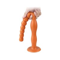 TheAssGasm Suction Silicone Anal Beads Ø 5,3 cm / Länge 36 cm