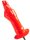 FIST Inflatable Fist Dildo - Red Ø bis 7,5 cm / Länge 25 cm