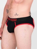 SPORT FUCKER Hooker Open Brief Schwarz / Rot...