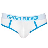 SPORT FUCKER Hooker Open Brief Weiß / Blau