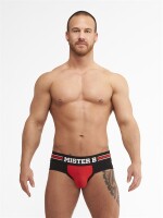 Mister B URBAN Antwerp Jock Brief Red Größe S