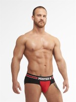 Mister B URBAN Antwerp Jock Brief Red Größe S