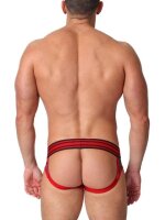 CELLBLOCK 13 Commando Slingback Jockstrap - Camouflage / Red