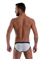 Mister B URBAN Bronx Brief White Black Größe M