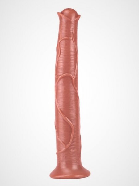 ANIMALORNY Dildo Gompho Ø 6 x 40 cm Braun