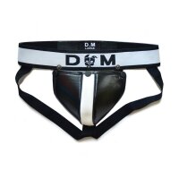 BDSMaster Jockstrap Neo Dungeon Schwarz-Weiß...