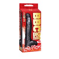 MASSIVE Big Black Cock - Ice Pick - Ø 5,3 cm /...