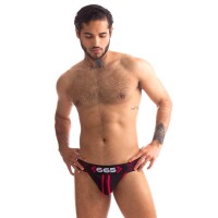 665 Rally Jockstrap Red Größe S