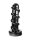 Dark Crystal Dildo Black "Alfred" Ø bis 7 cm / Länge 29 cm