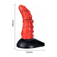 MONSTERED Monster Ratops Dildo Ø 2,5 bis 5,5 x 14 cm