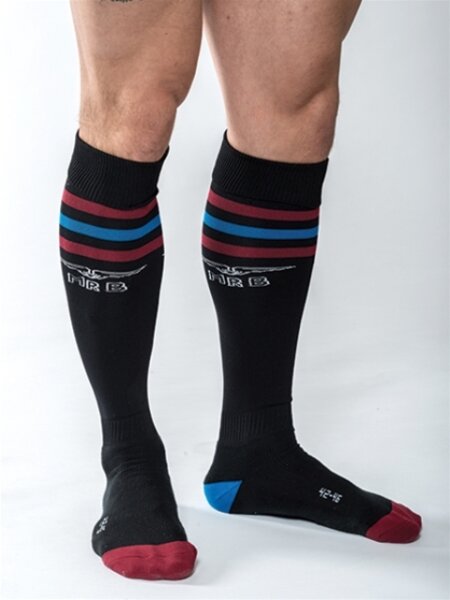 Mister B URBAN Gym Socks with Pocket Black