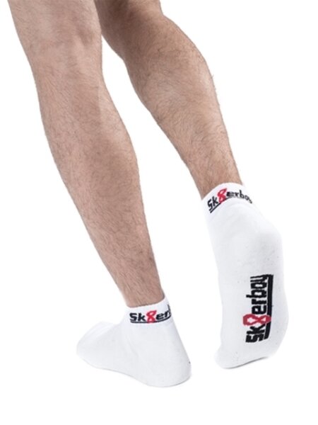 Sk8erboy Quarter Socks White Größe 43 - 46