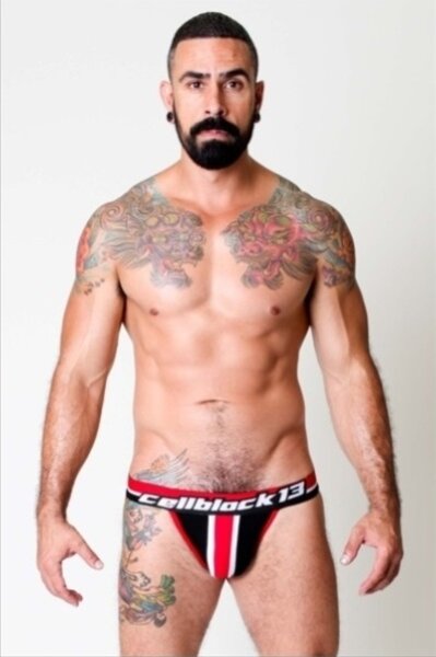 CELLBLOCK 13 Enforcer Cruising Jock - Red Größe S