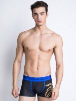 Skull & Bones Banana Trunk Underwear Black/Neon Blue