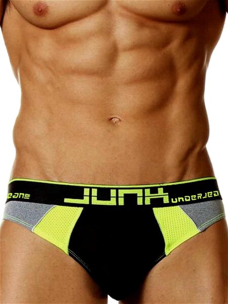 Junk Rival Brief Underwear Yellow