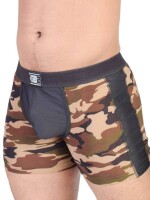 GB2 Clyde Camo Boxer Underwear Camo Brown Größe S