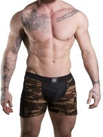 GB2 Clyde Camo Boxer Underwear Camo Brown Größe S