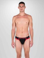 SPORT FUCKER Shortstop Brief - Schwarz / Rot