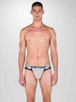 SPORT FUCKER Shortstop Brief - Grau / Schwarz