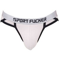 SPORT FUCKER Shortstop Brief - Grau / Schwarz