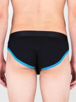 SPORT FUCKER Shortstop Brief - Schwarz / Blau