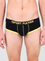 SPORT FUCKER Endurance Brief - Schwarz / Gelb