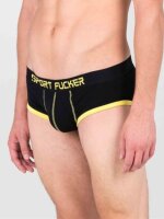 SPORT FUCKER Endurance Brief - Schwarz / Gelb