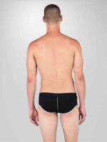 SPORT FUCKER Endurance Brief - Schwarz / Gelb / Grau