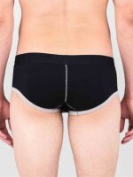 SPORT FUCKER Endurance Brief - Schwarz / Gelb / Grau