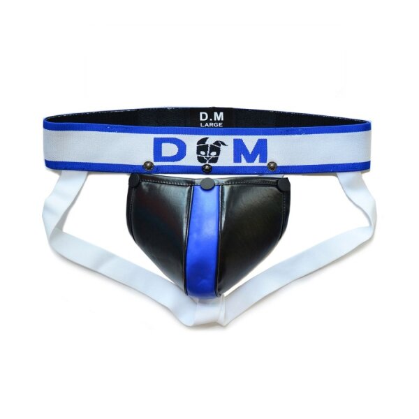 BDSMaster Jockstrap Neo Dungeon Schwarz-Blau