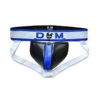 BDSMaster Jockstrap Neo Dungeon Schwarz-Blau