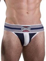 GBGB Dexter Jock Underwear Jockstrap Navy/White Größe S