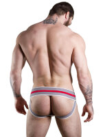 GBGB Dexter Jock Underwear Jockstrap Red/White Größe M