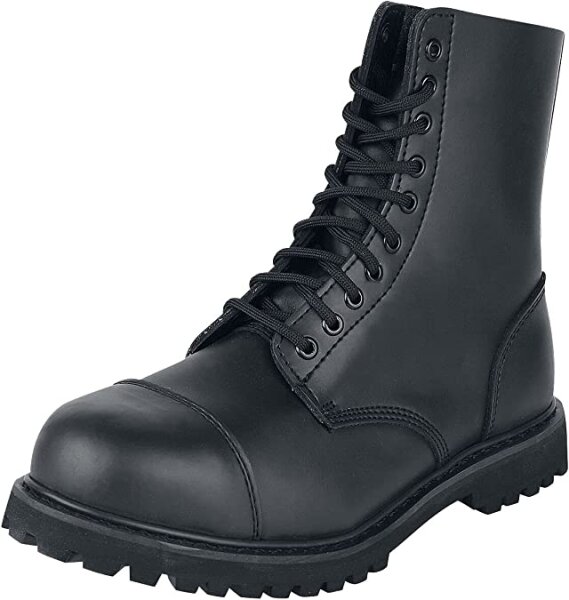 Brandit Phantom Boots 10 Loch Springer Stiefel Stahlkappe Schwarz